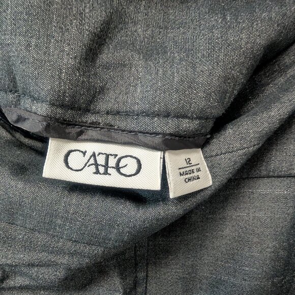 Women's Gray Skirt -- size 12 - Picture 2 of 5